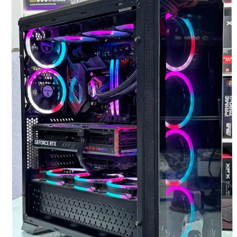 5 عدد فن کیس بعلاوه هاب فن و ریموت کنترل RGB