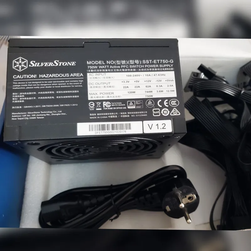 منبع تغذیه پاور سیلور استون SilverStone 750w
