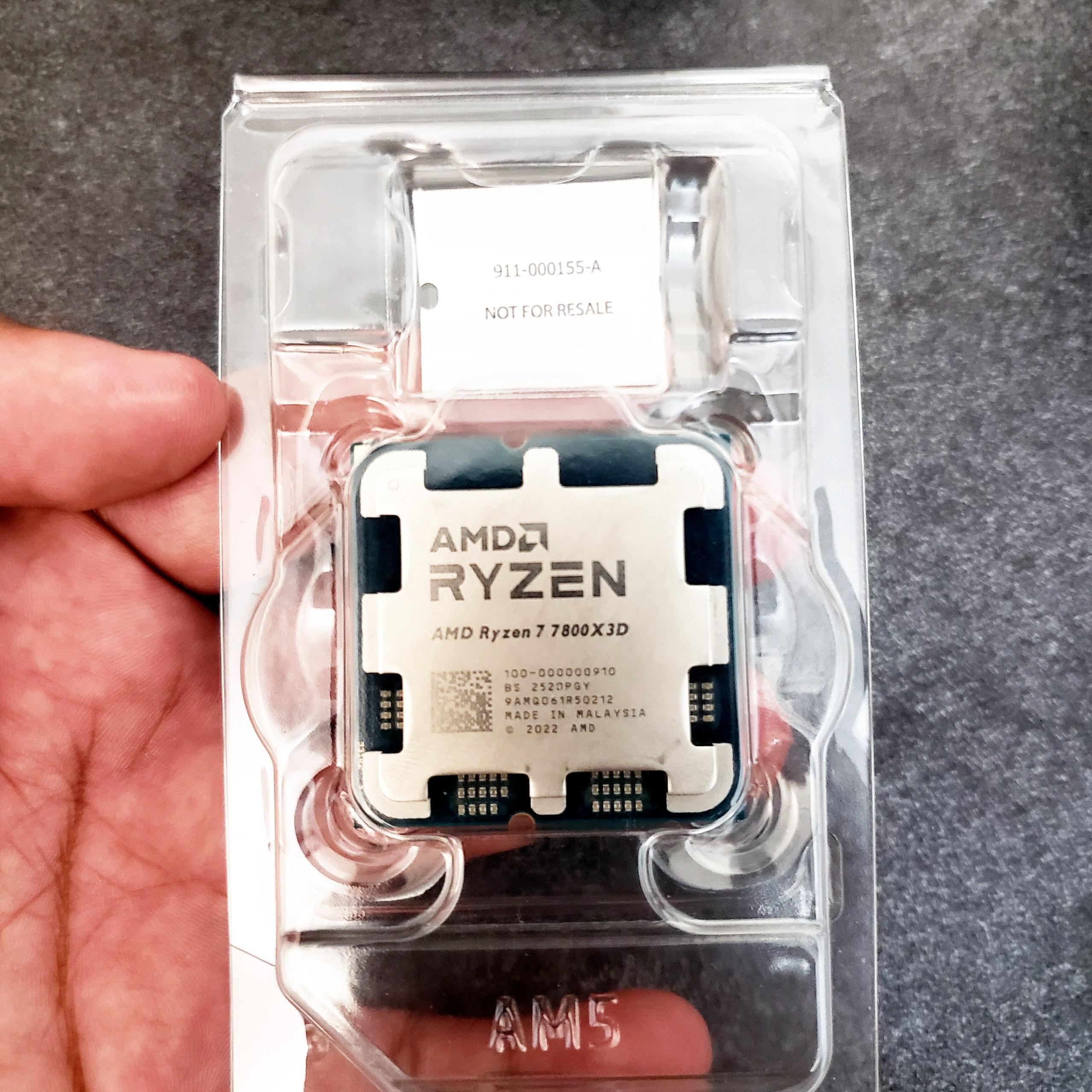 پردازنده ای ام دی مدل Ryzen 7 7800X3D Tray