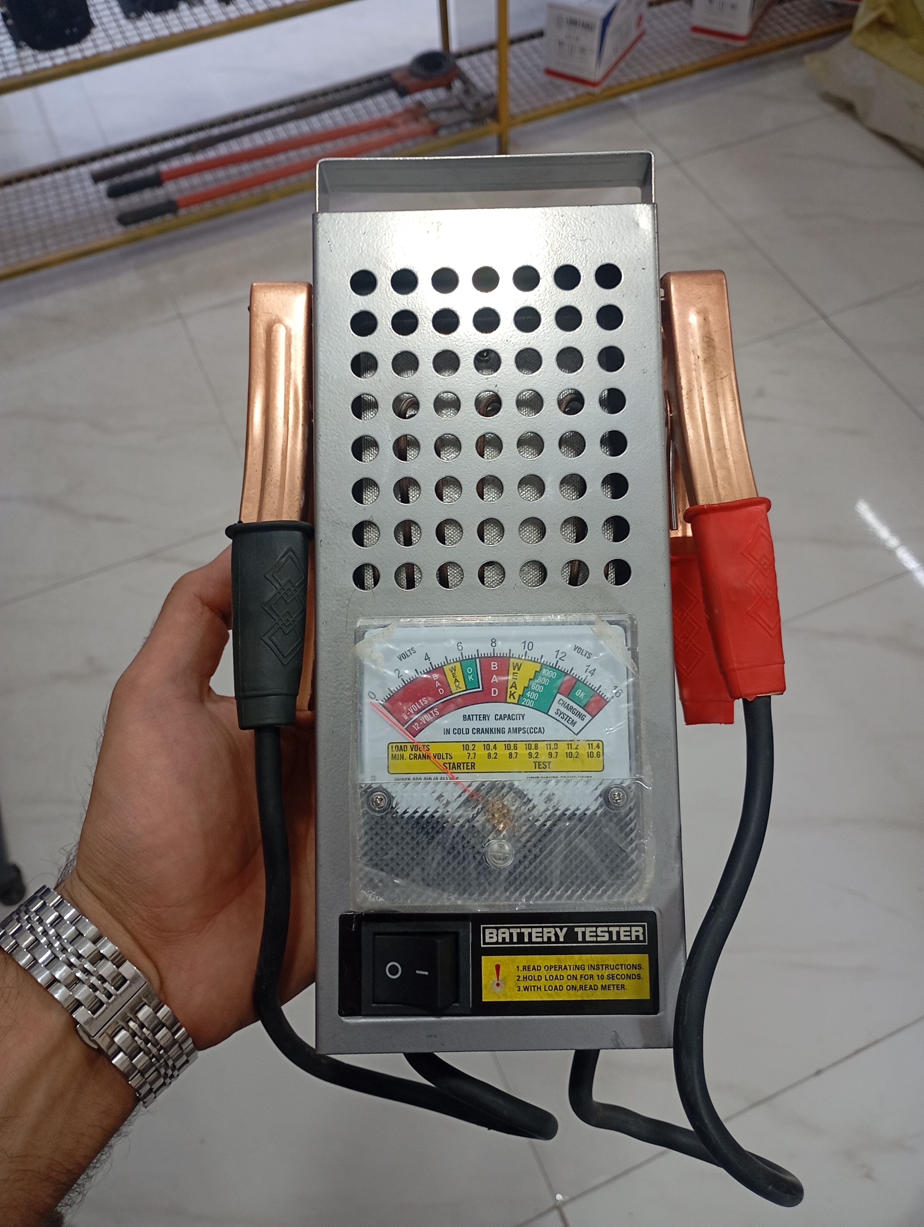 تستر باتری خودرو نو نو