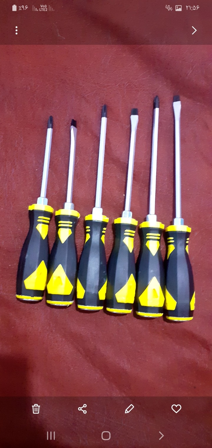 ست شش عددی پیچ گوشتی