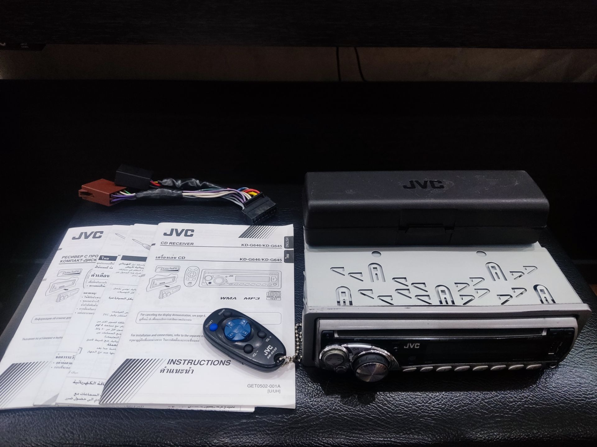 ضبط قدیمی jvc G645 تمیز بکر 4 خروجی اصل اندونزی