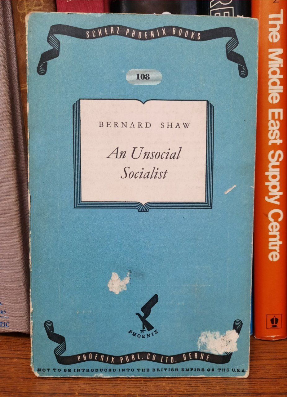 An Unsocial Socialist برنارد شاو