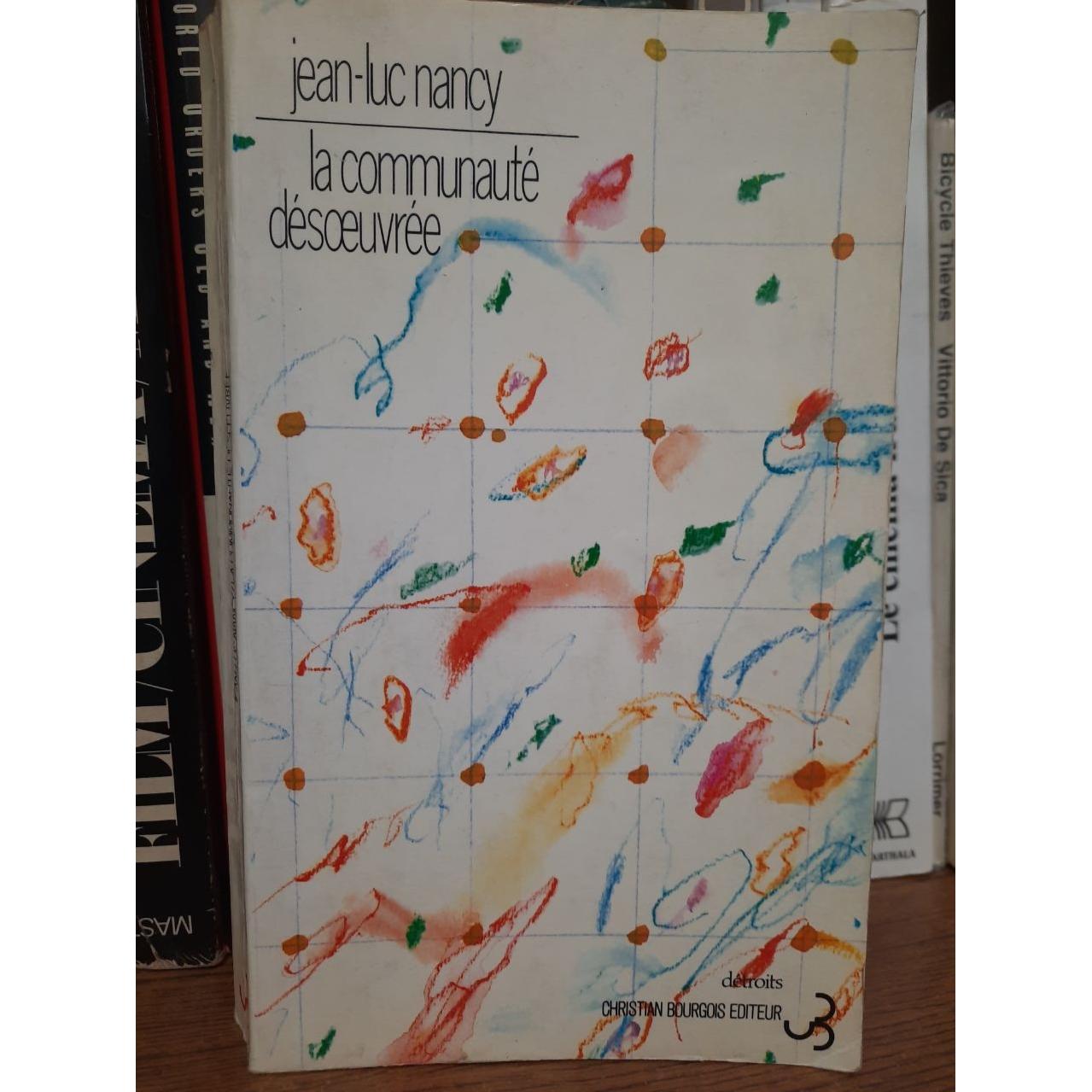 la communauté désœuvrée Jean-Luc Nancy