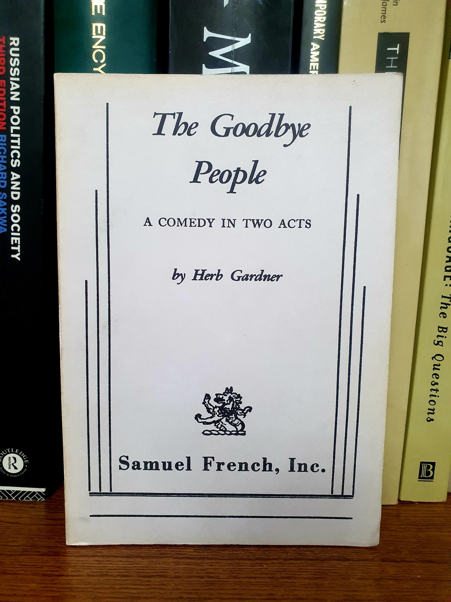The Goodbye People Herb Gardner