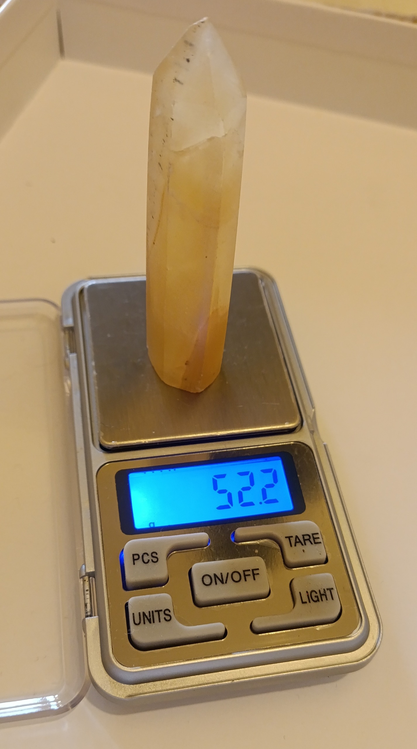 منشورهای کریستال سیترین و کوارتز شفاف