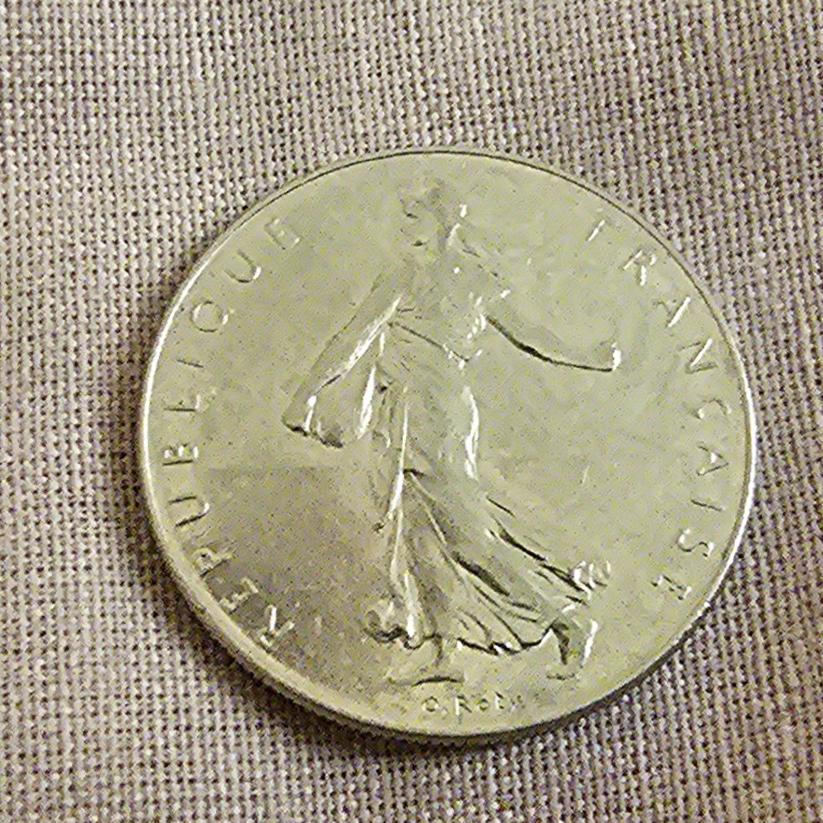 سکه قدیمی فرانسه