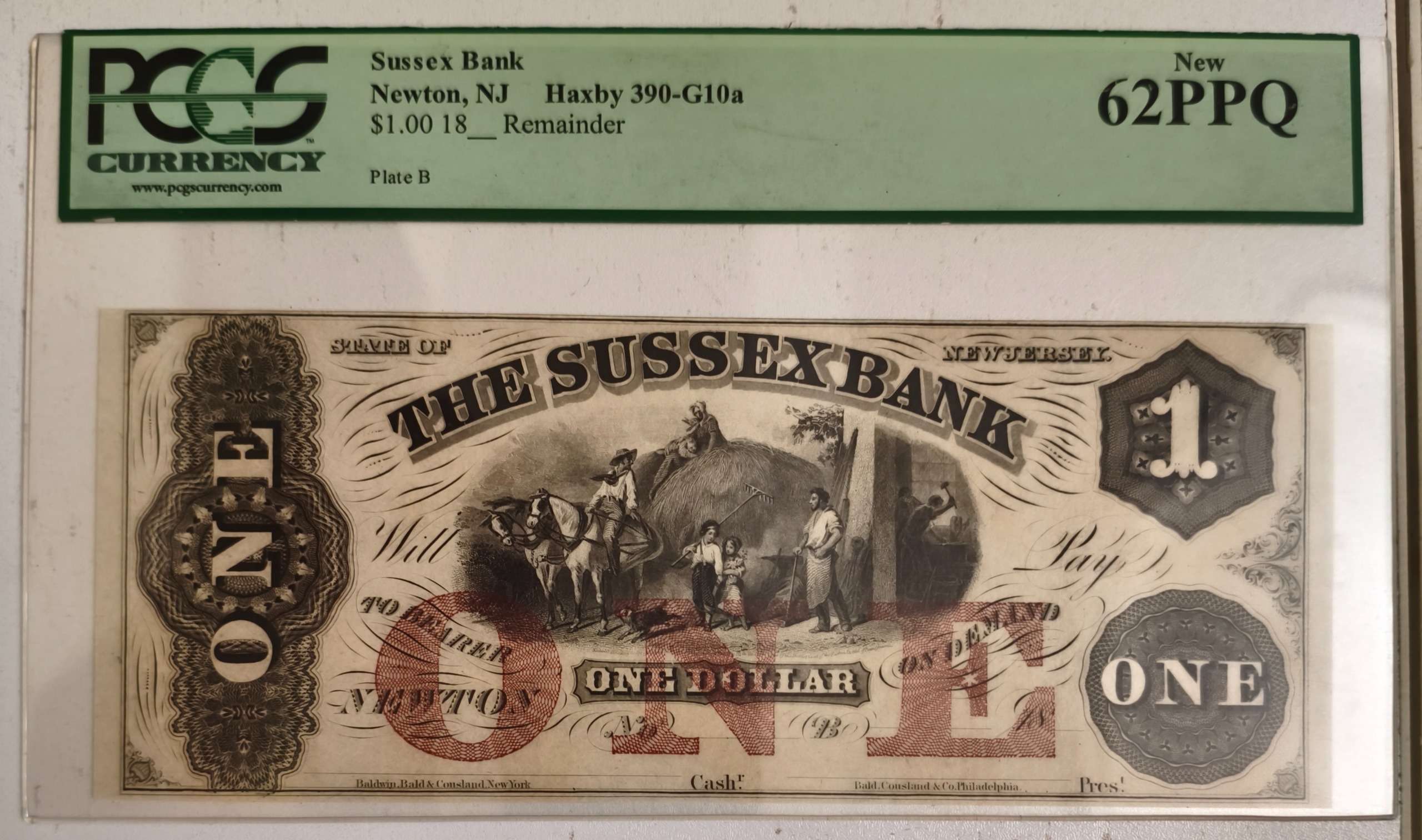 یک دلاری 1850 تا 1860 بدون تاریخ پروف شده