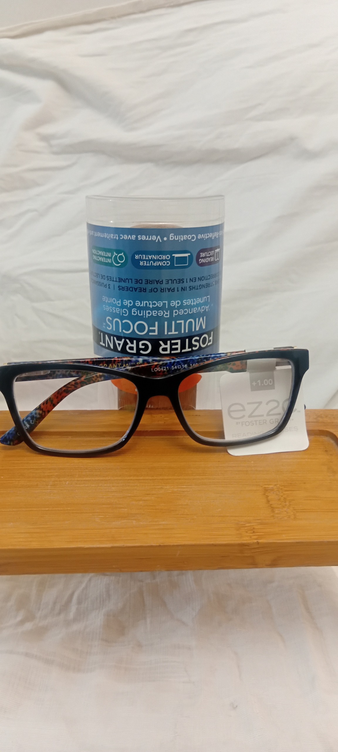 عینک شیک طبی زنانه و مردانه مطالعه نمره 1.00