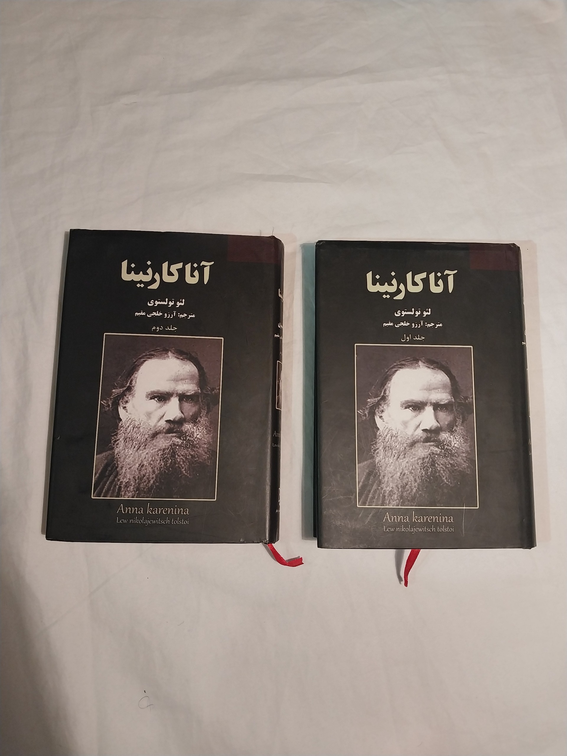 آنا کارنینا دو جلدی