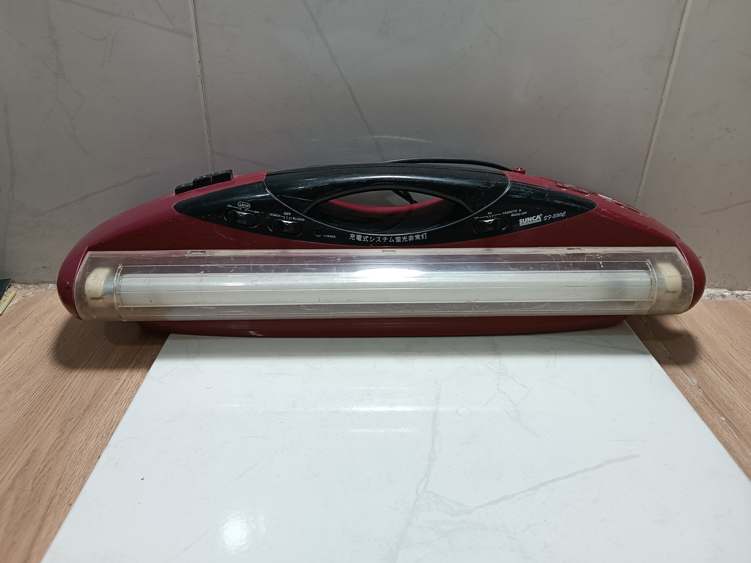 رادیو چراغدار شارژی