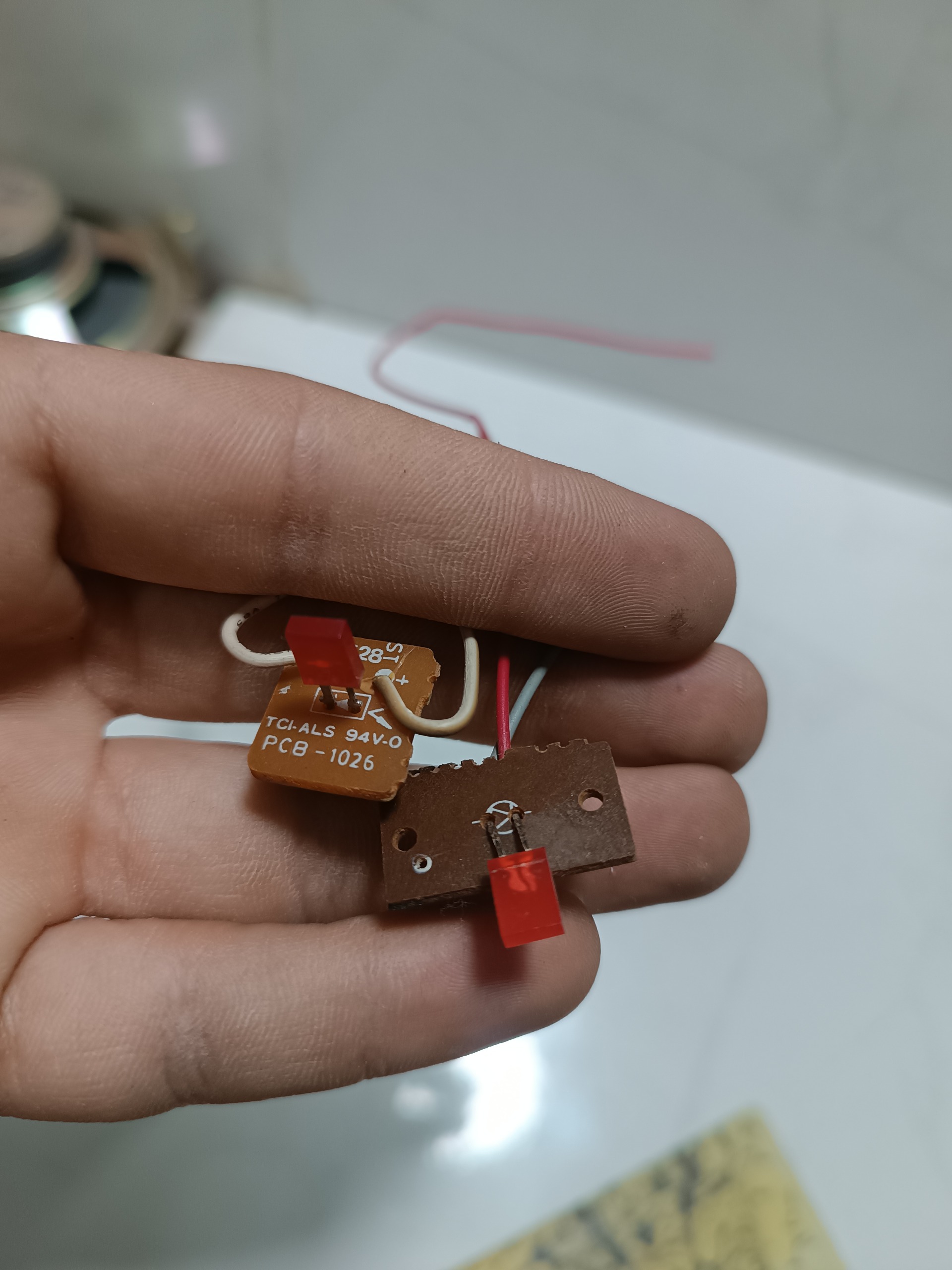 دو عدد چراغ ضبط