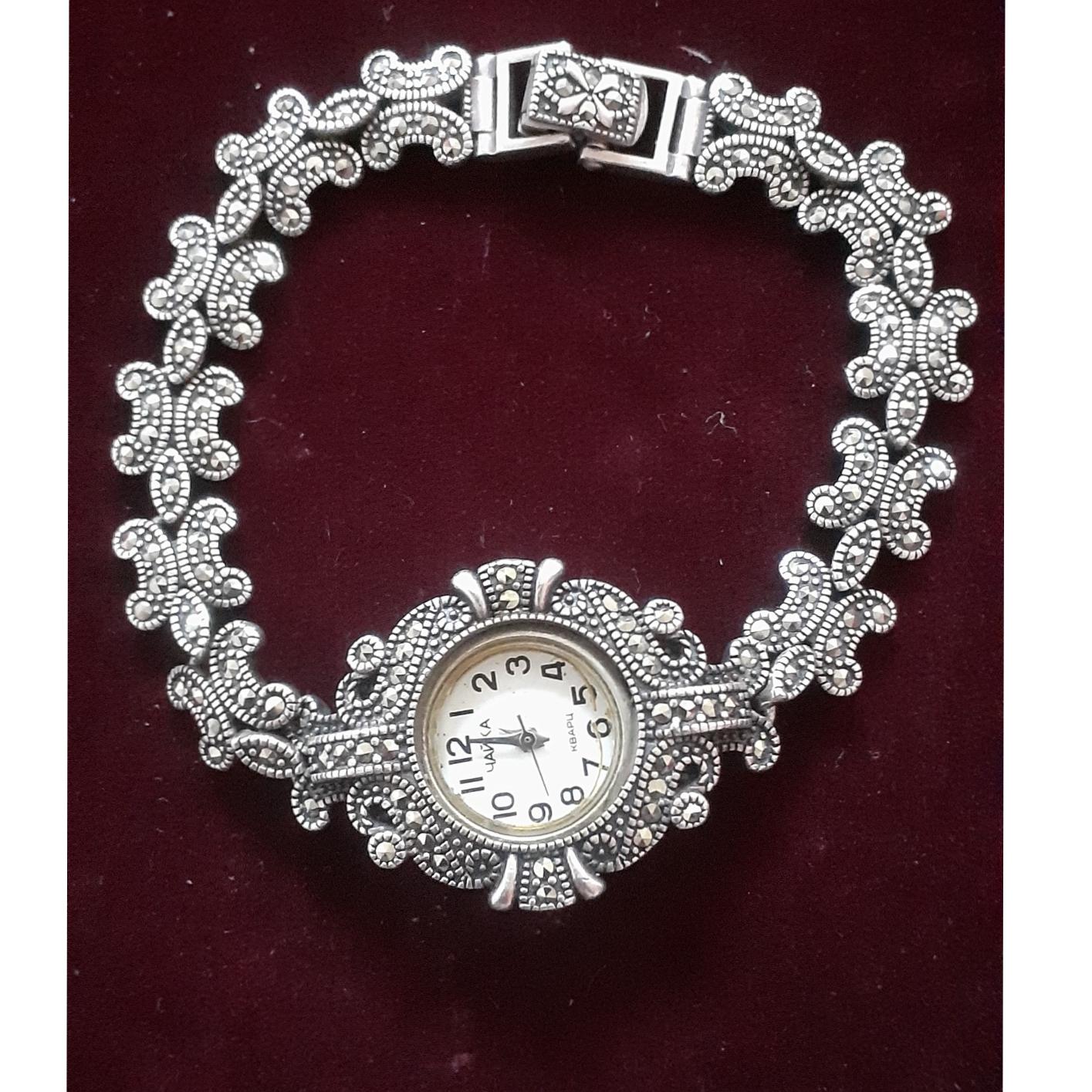 ساعت نقره زنانه شیک