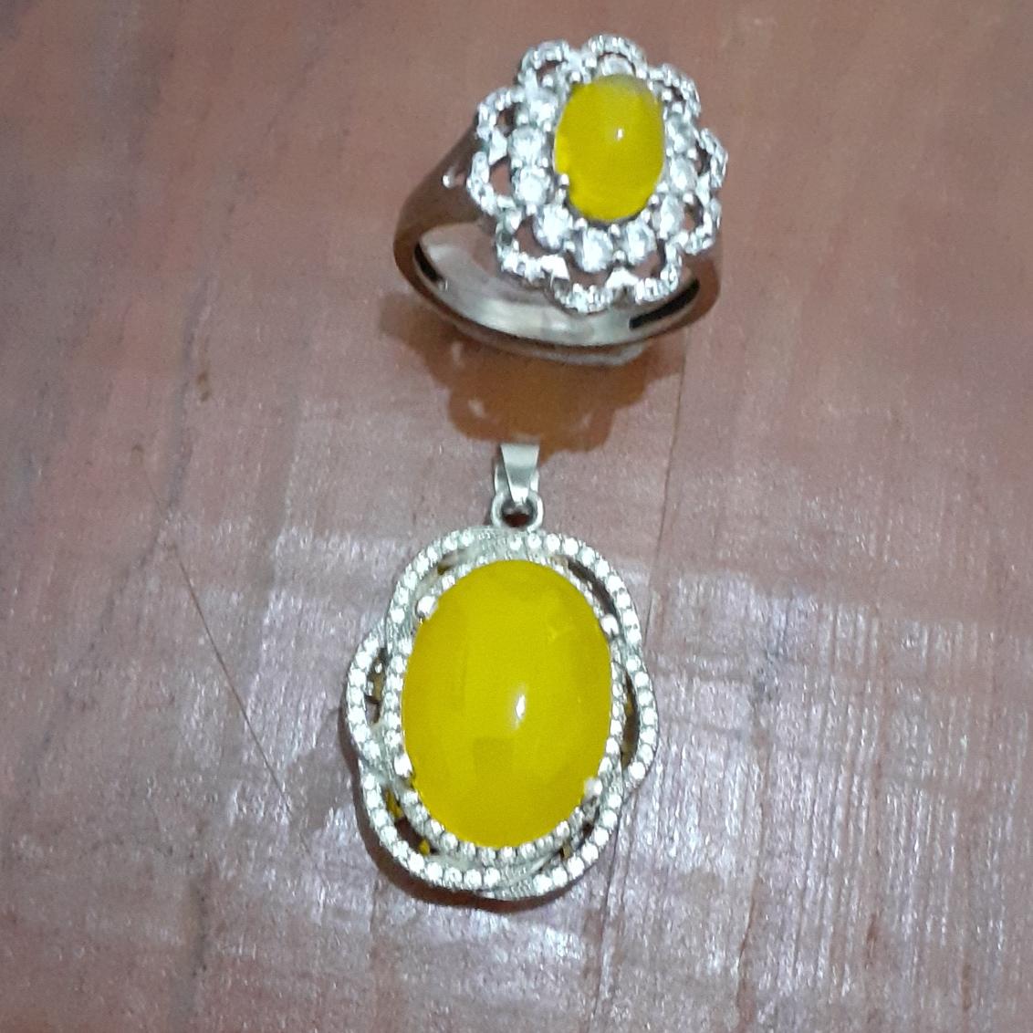 نیم ست نقره