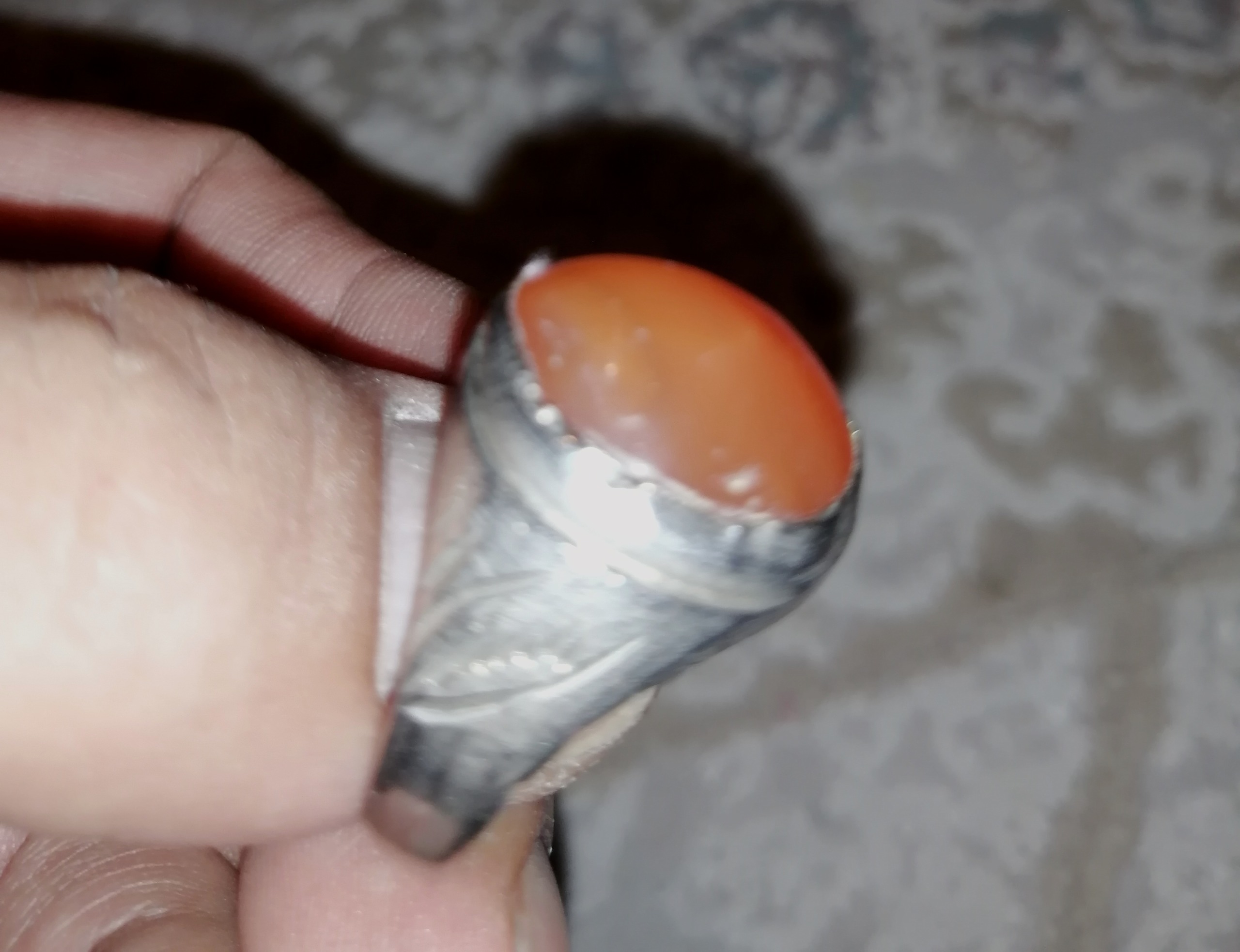 انگشتر کهنه نگین یمن