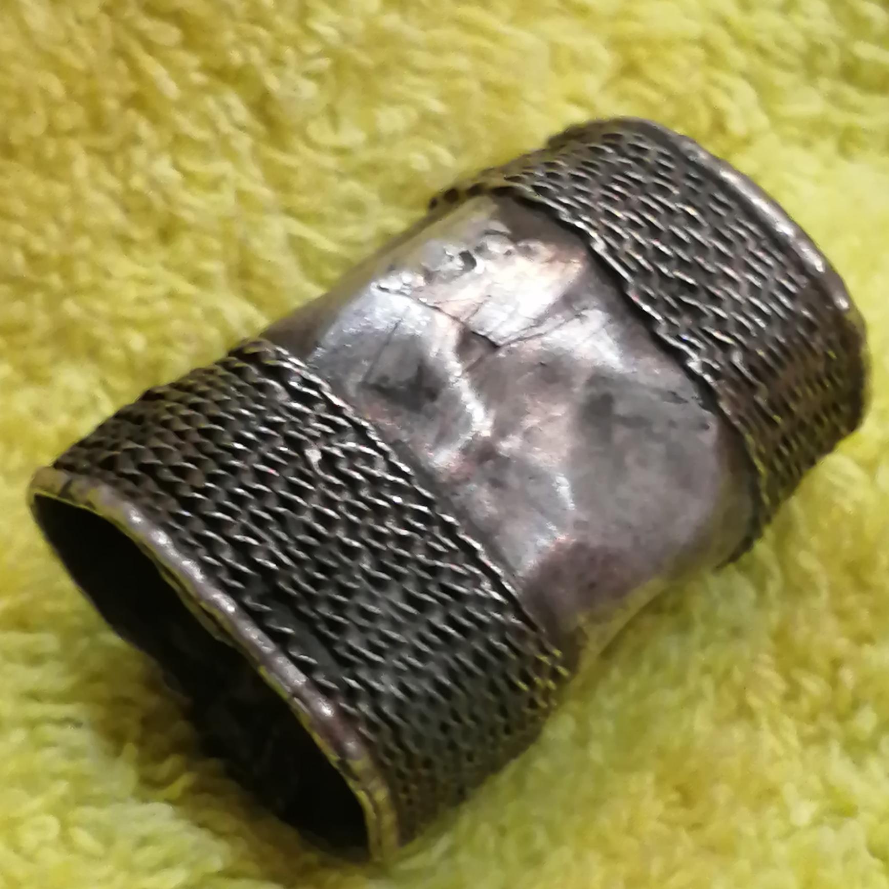 ریش بند کهنه خاص نقره