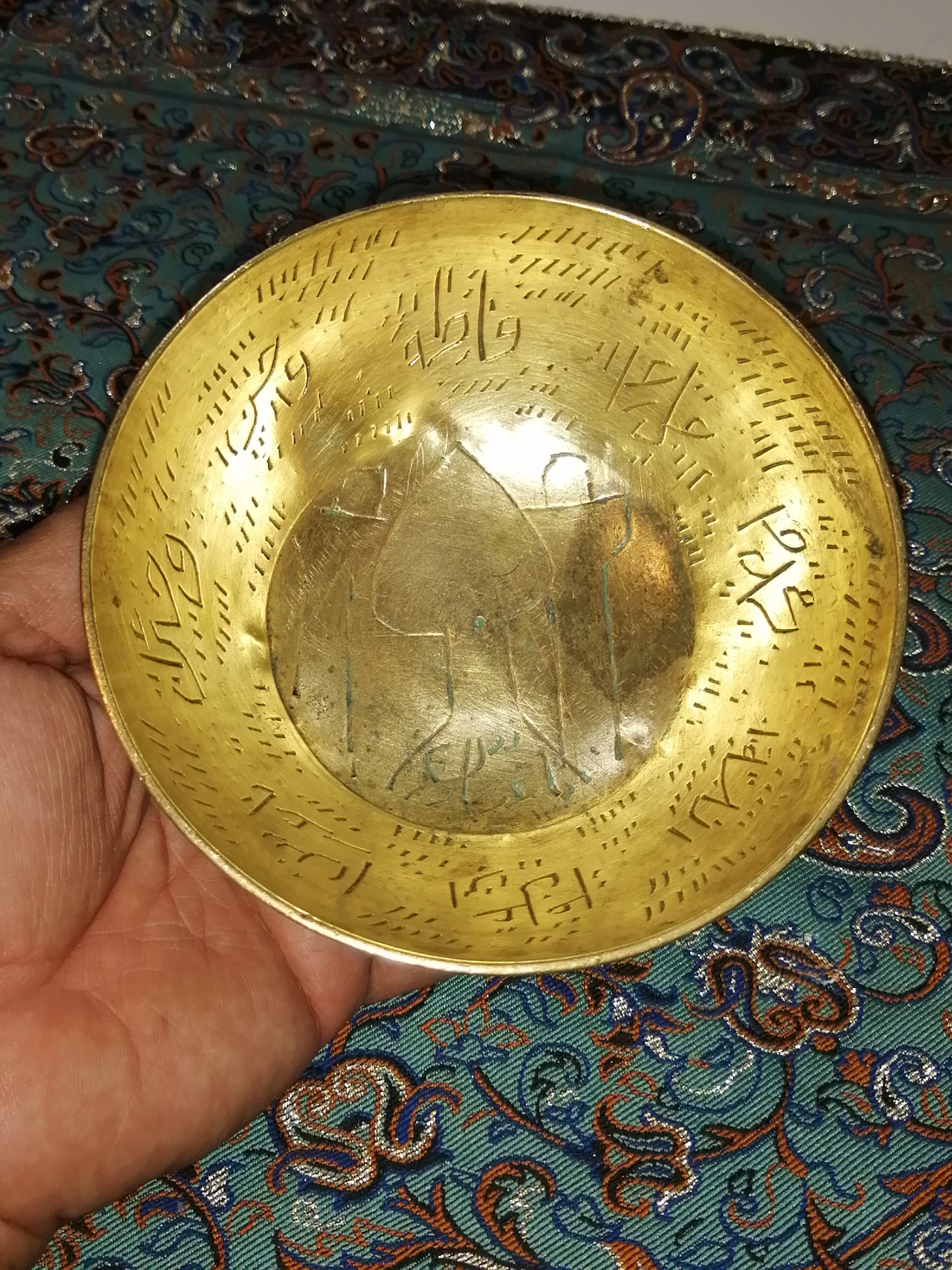 کاسه دعا برنجی