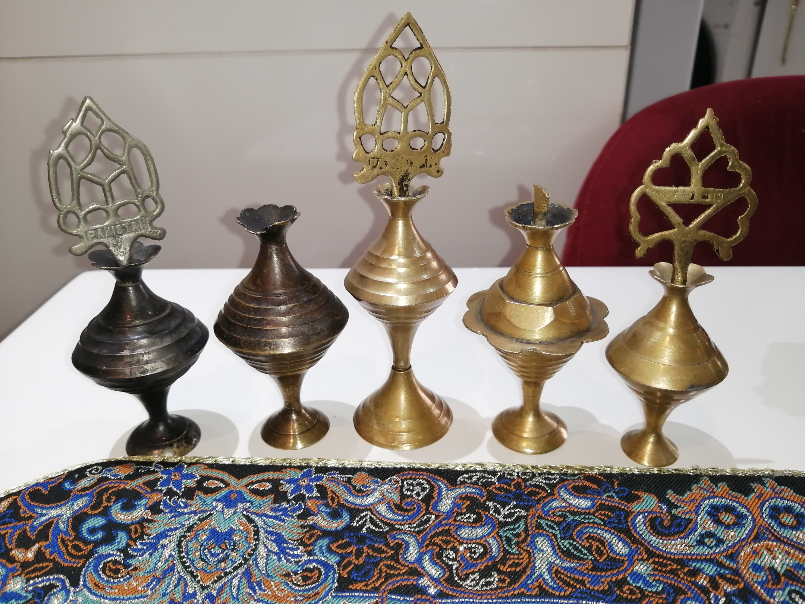 سرمه دان 5عدد قدیمی