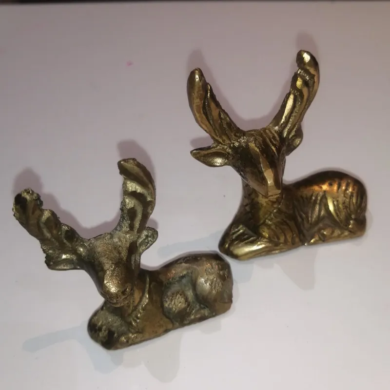 مجسمه برنزی گوزن