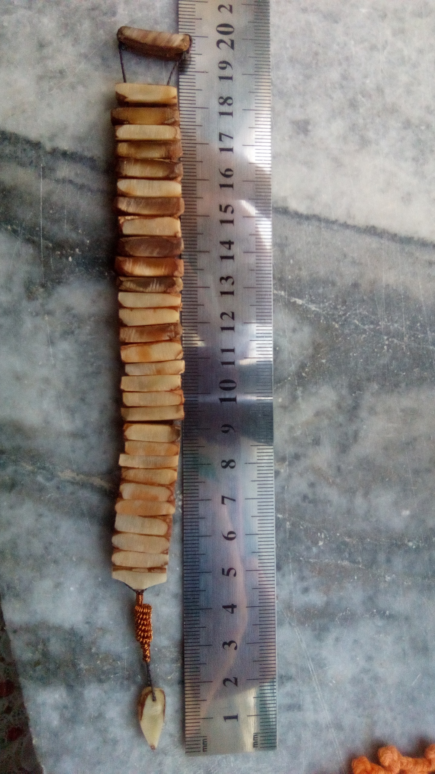 تسبیح دست ساز هسته خرما