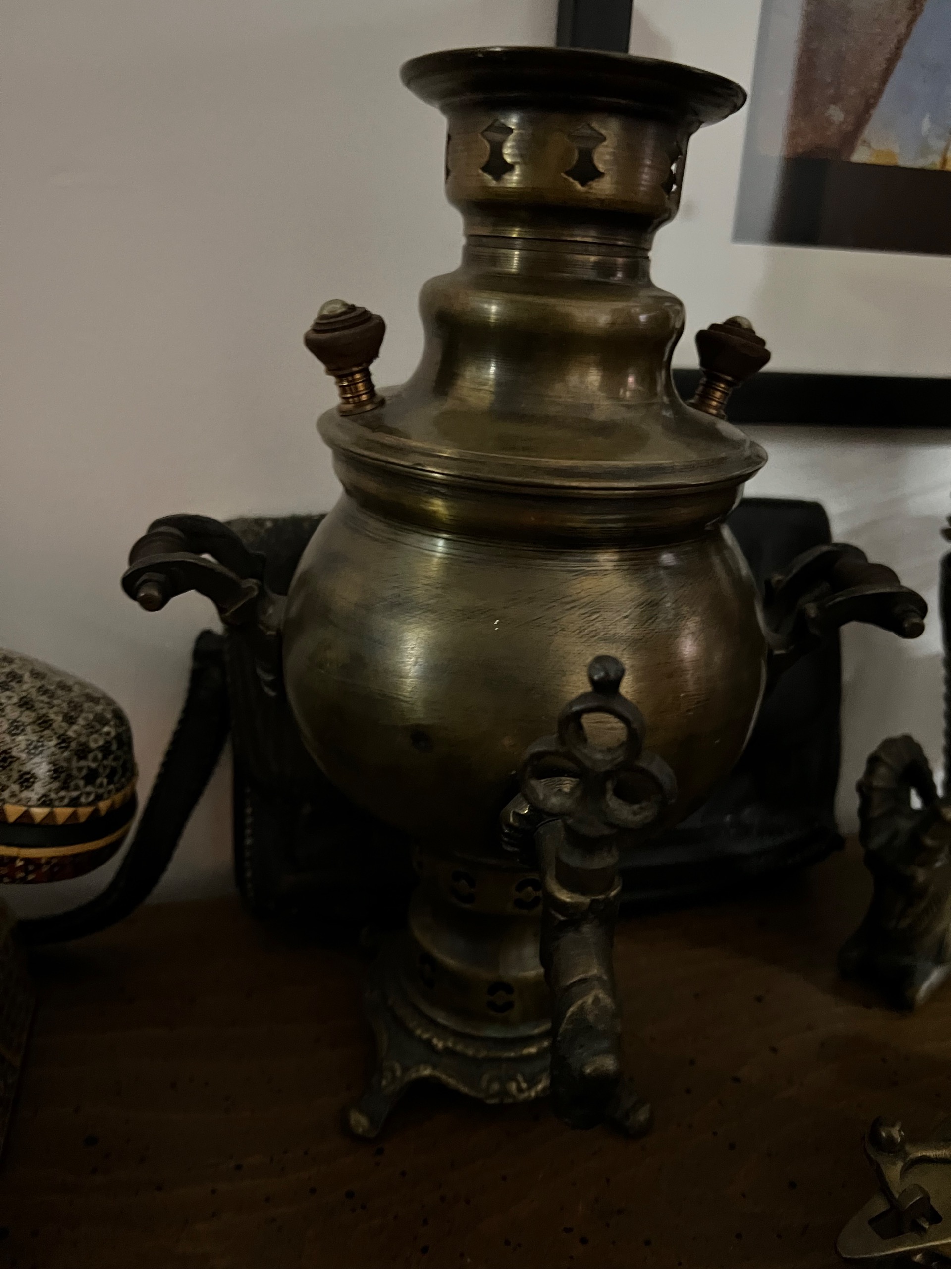 سماور زغالی آنتیک