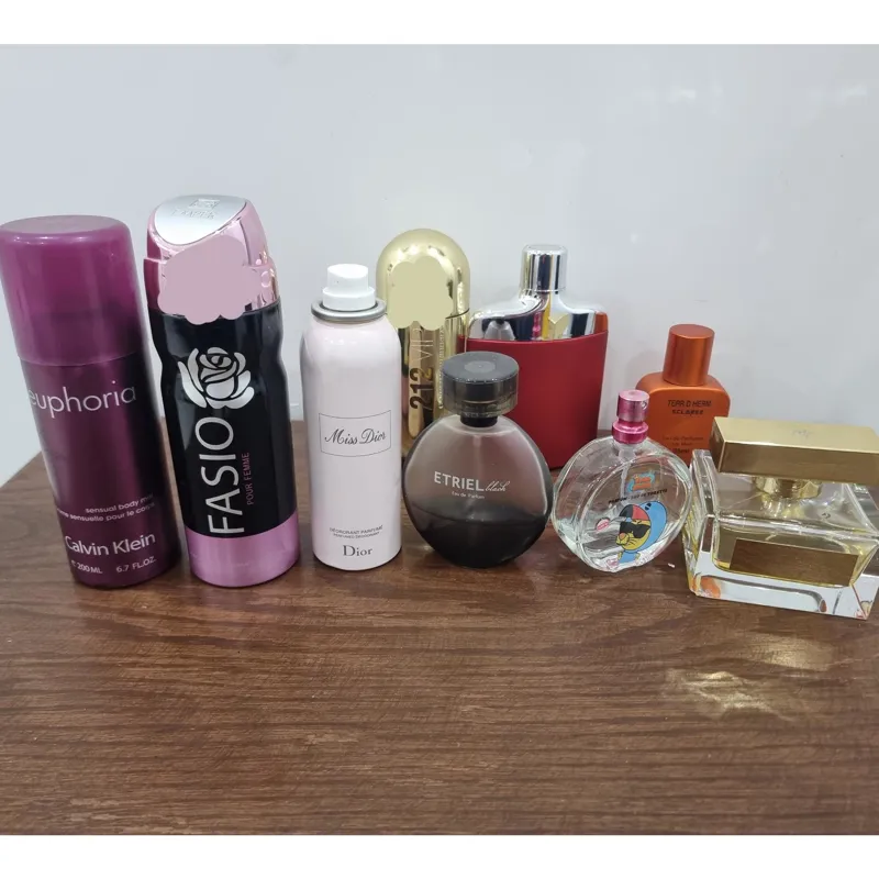9 عدد عطر زنانه و مردانه