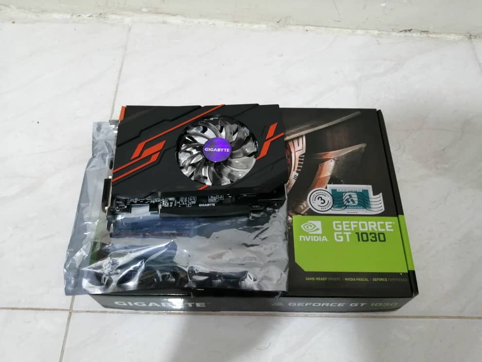 کارت گرافیک gt 1030 , 2gig