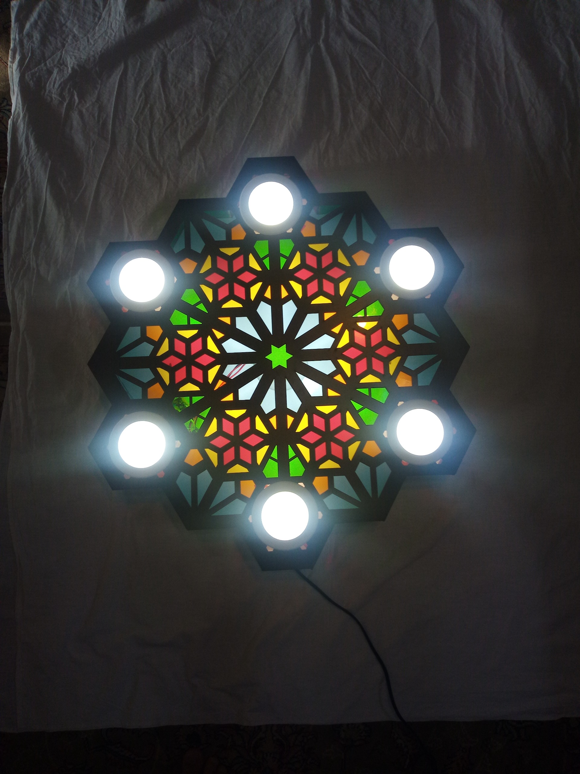 چراغ لوستر سقفی