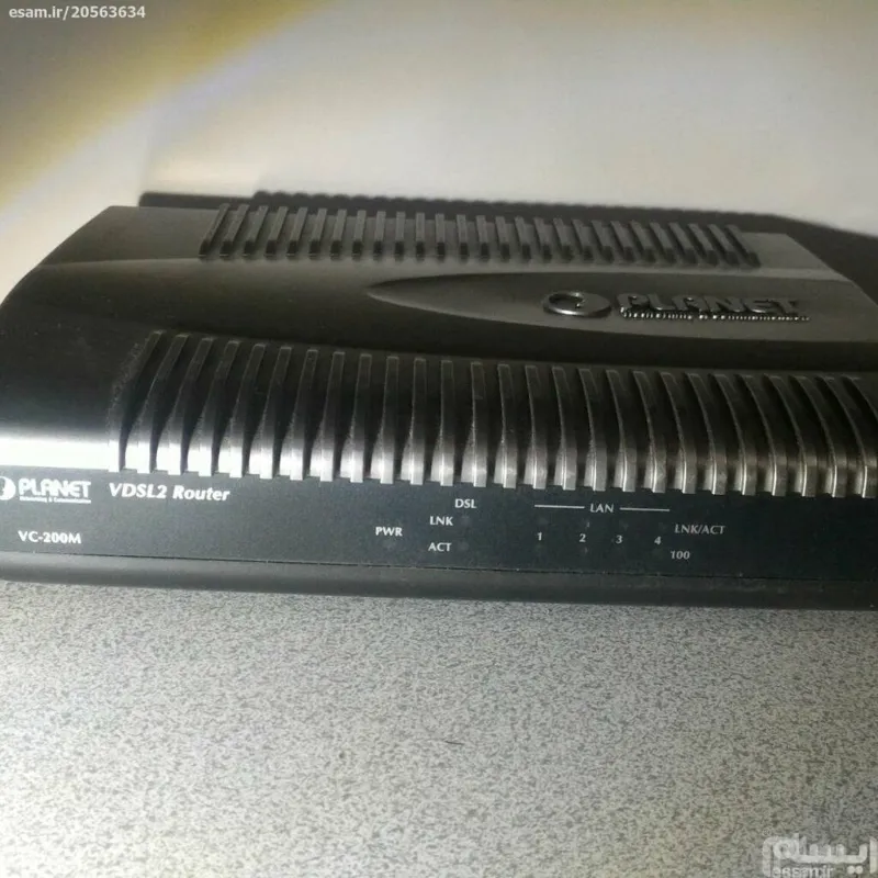 یک جفت مودم VDSL 2Router planet
