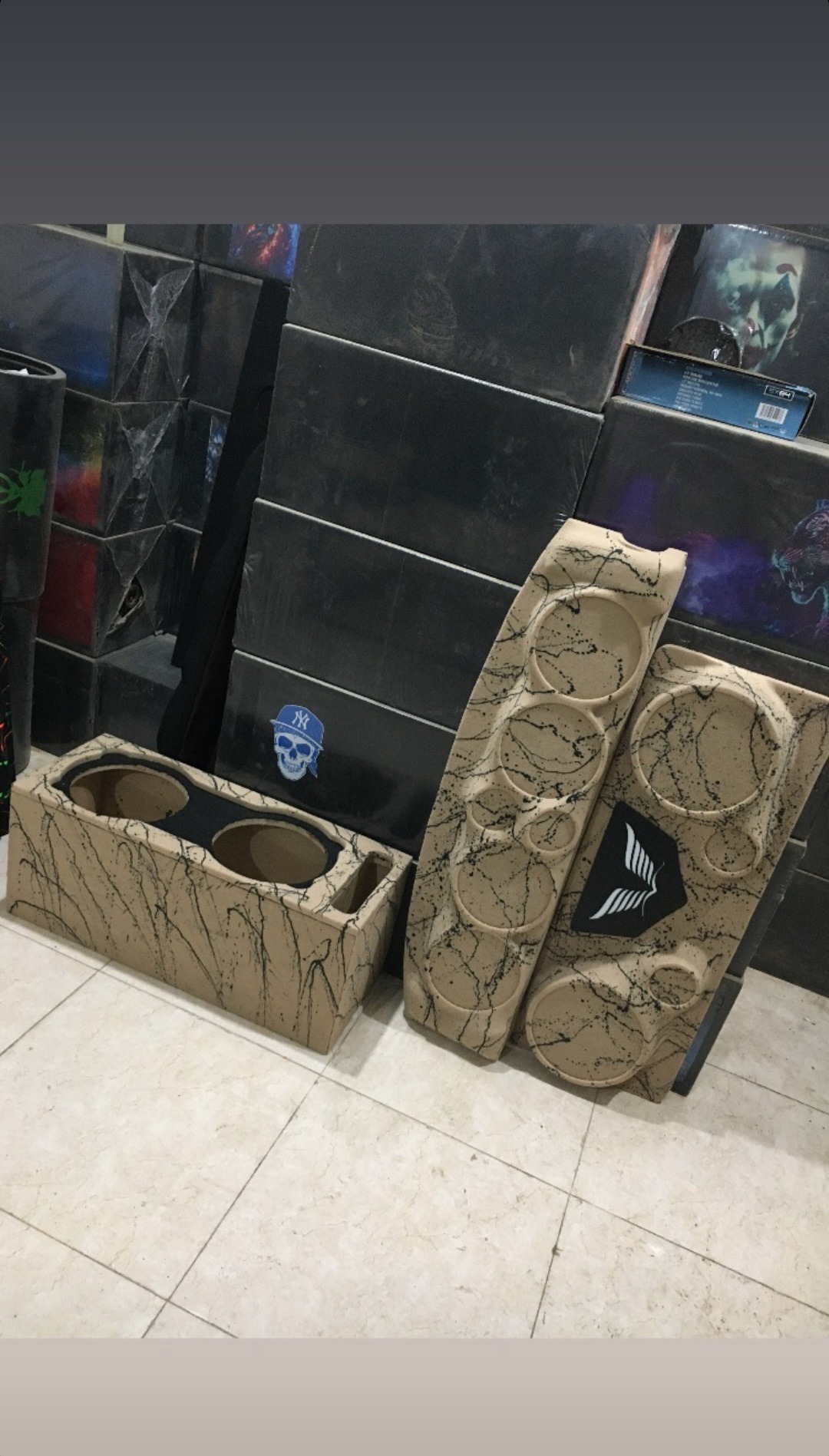 طاقچه کیک پنل باکس