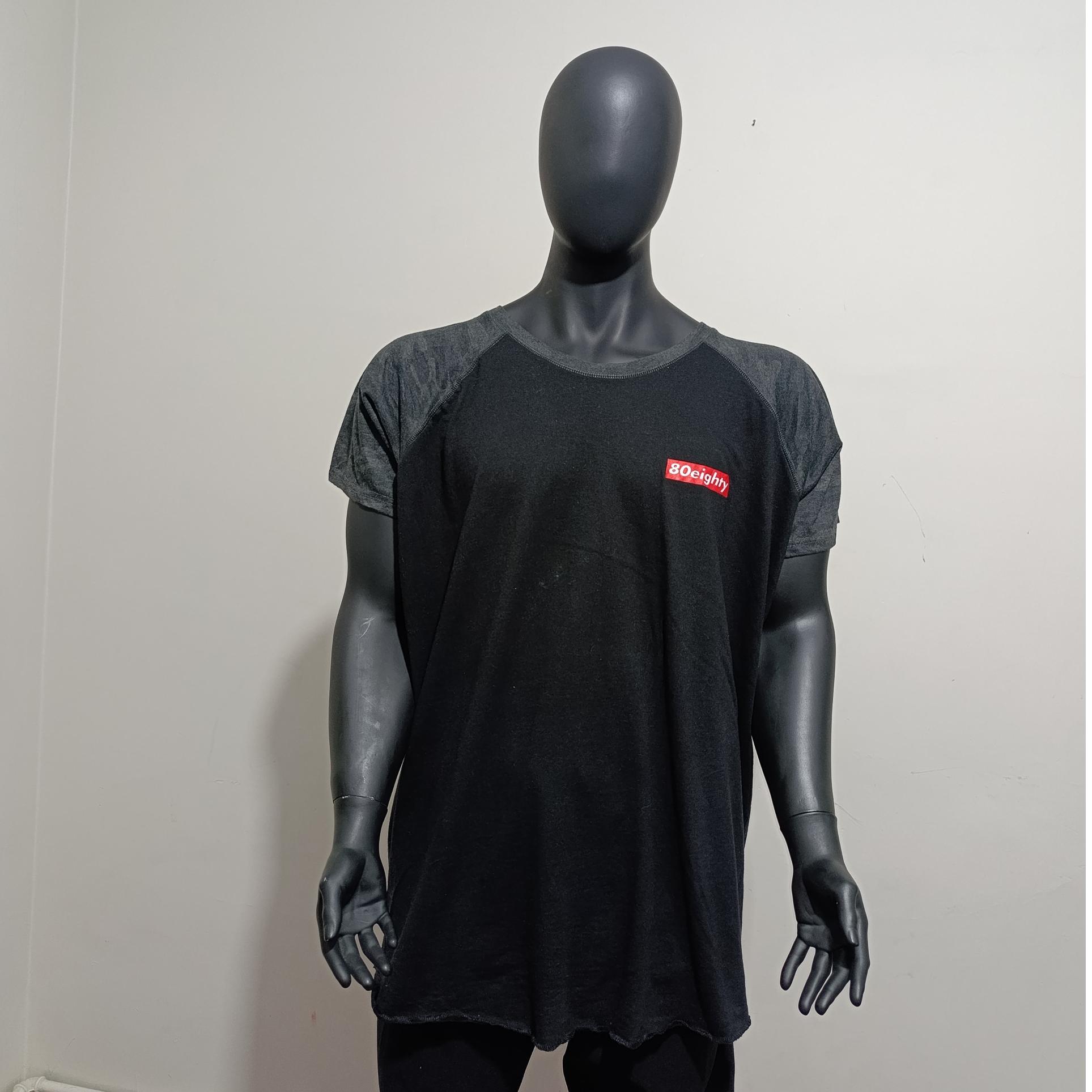 تیشرت آمریکایی مشکی استوک اورجینال | 2XL | کد T141