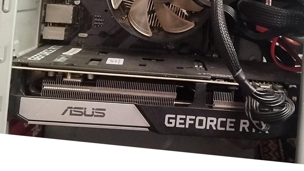 کارت گرافیک rtx 3070 asus