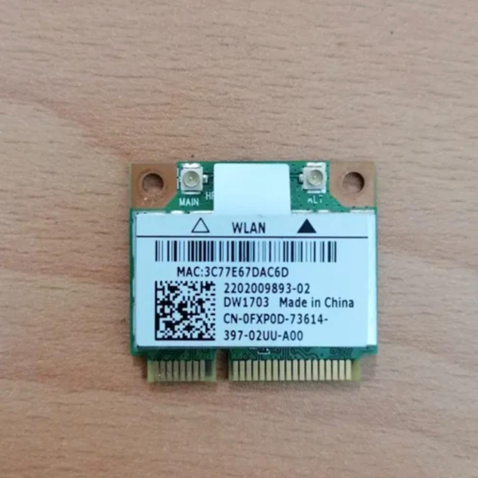 کارت وایرلس یا ماژول وای فای WLAN لپ تاپ دل DELL