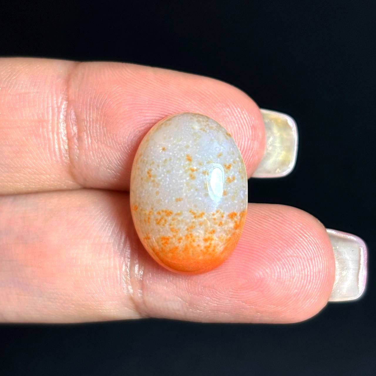 نگین سنگ عقیق معدنی کد 60006