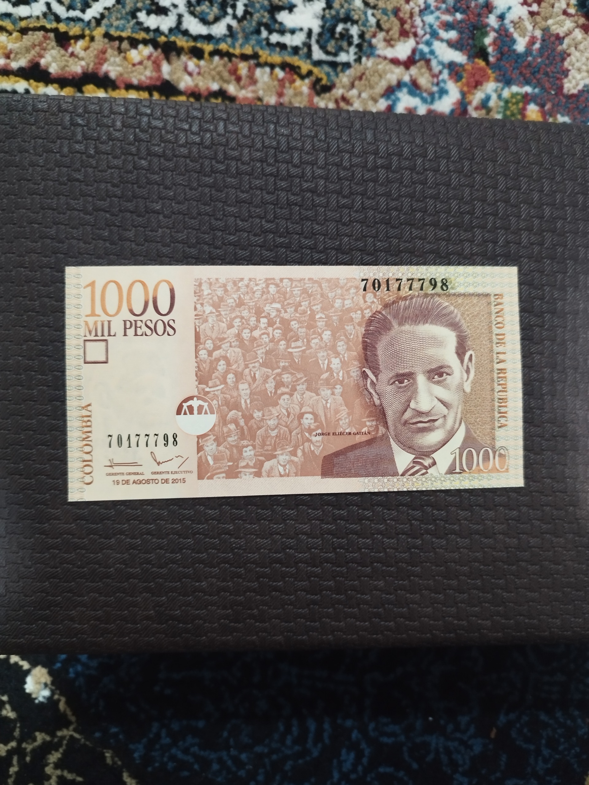 اسکناس 1000 پزوز کلمبیا