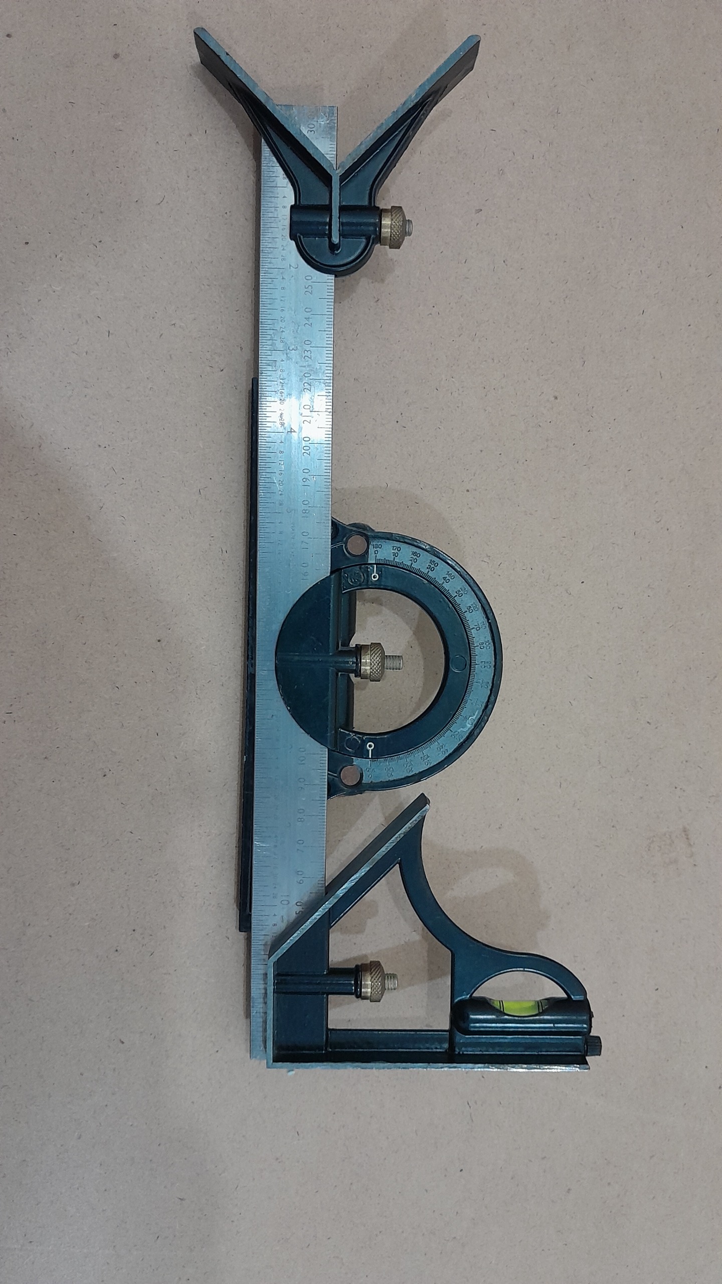 گونیا مرکب انگلیسی زاویه سنج