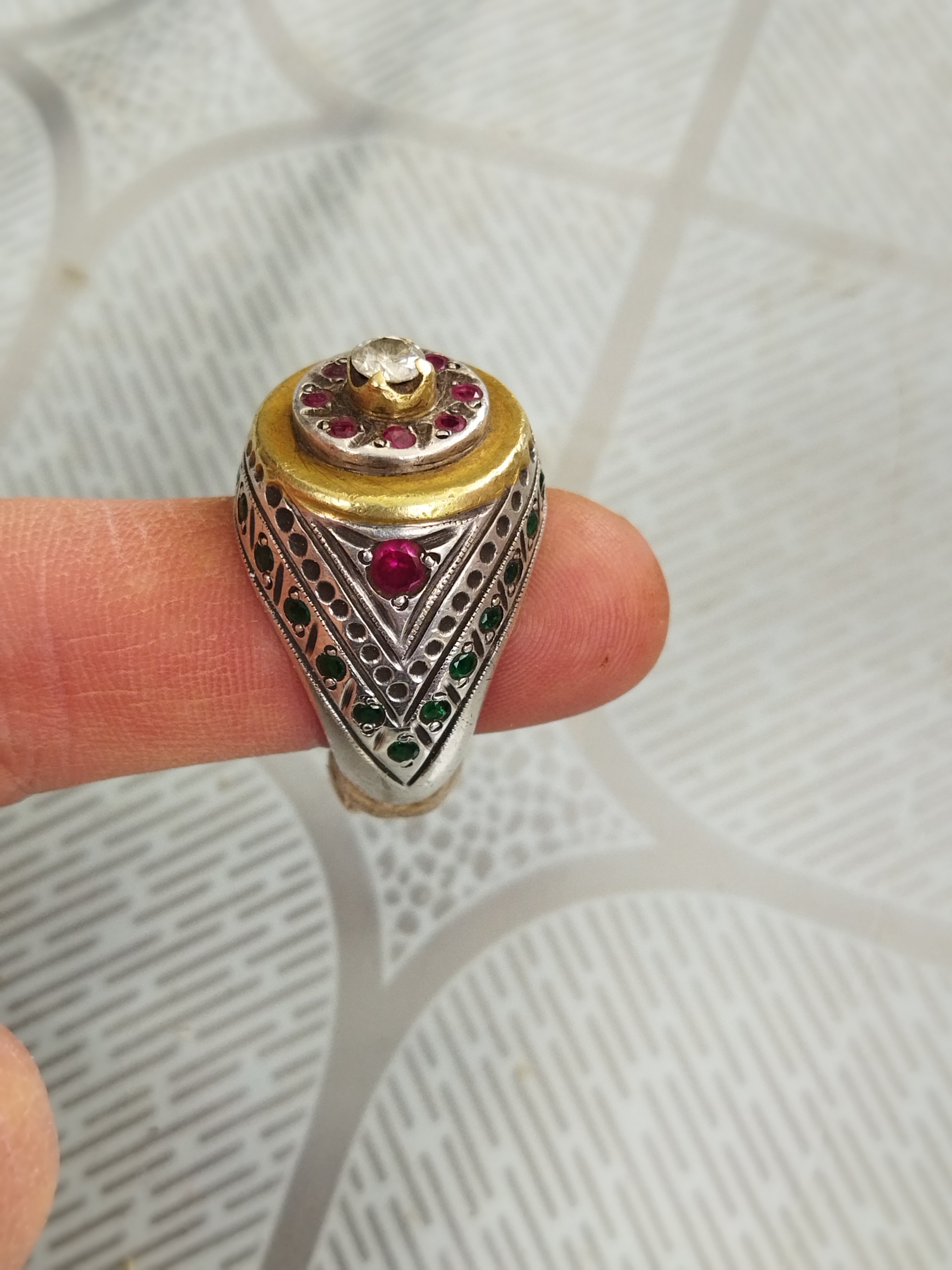 انگشتر نقره دستساز