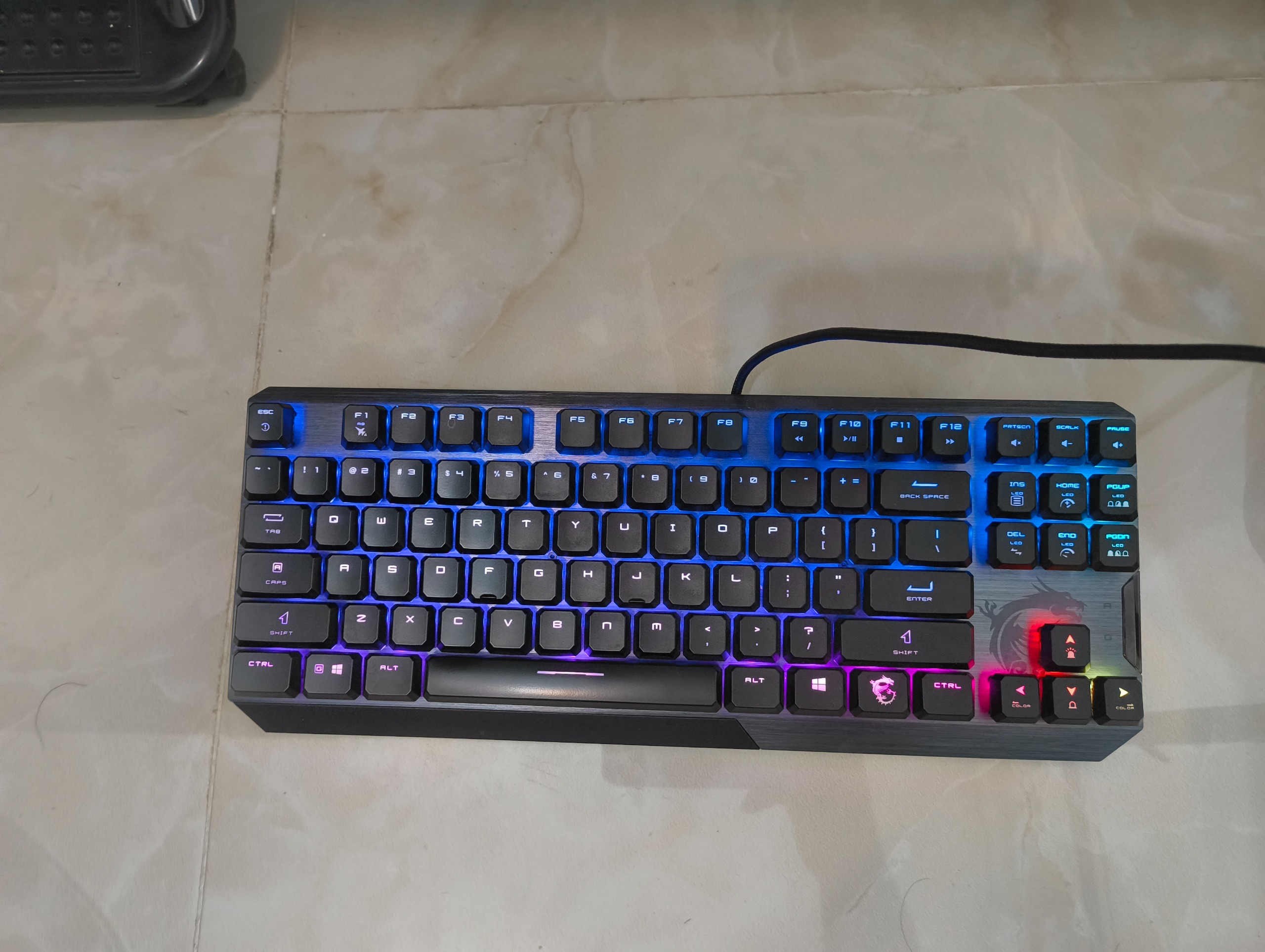 کیبورد گیمینگ حرفه ای msi