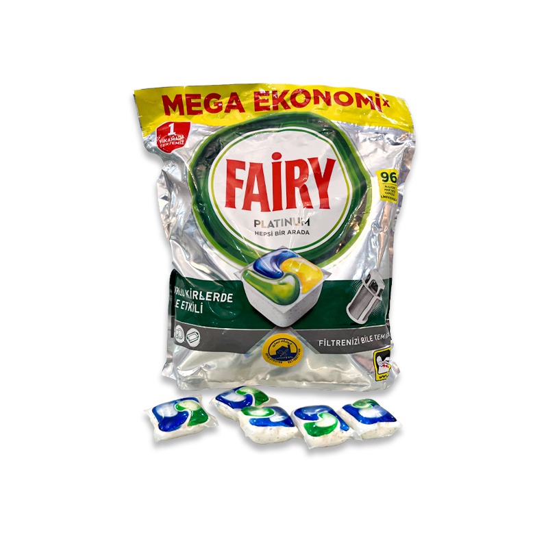 قرص ماشین ظرفشویی Fairy Platinum (96 عددی)