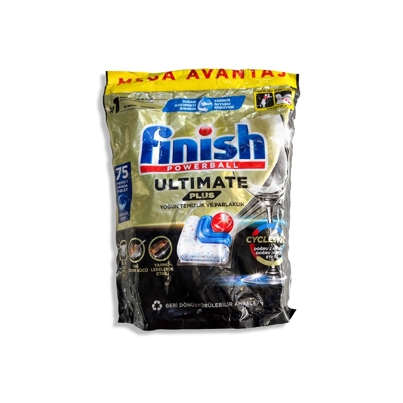 قرص ماشین ظرفشویی Finish Ultimate (75عددی)