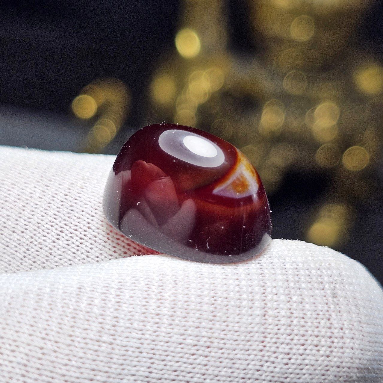  نگین سنگ عقیق خراسانی معدنی کد36011