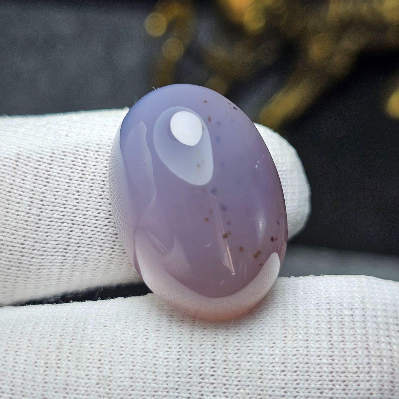  نگین سنگ عقیق شن دار معدنی کد36059