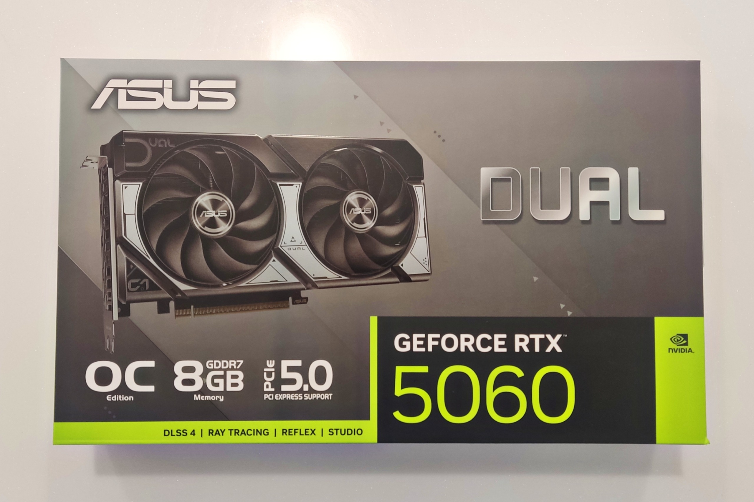 کارت گرافیک RTX 5060 ASUS پلمپ با گارانتی 3 ساله