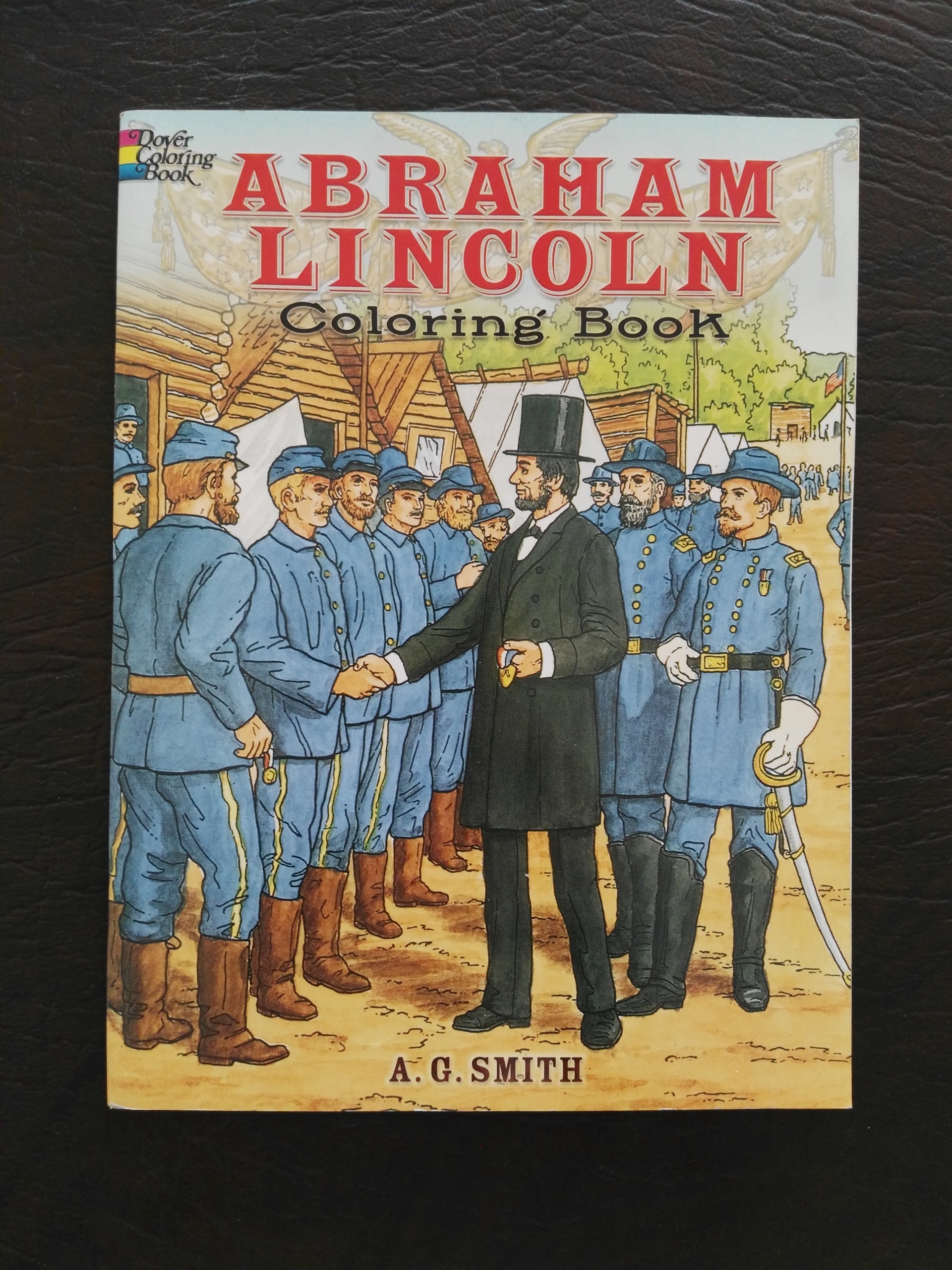 کتاب رنگ آمیزی آبراهام لینکلن ABRAHAM LINCOLN