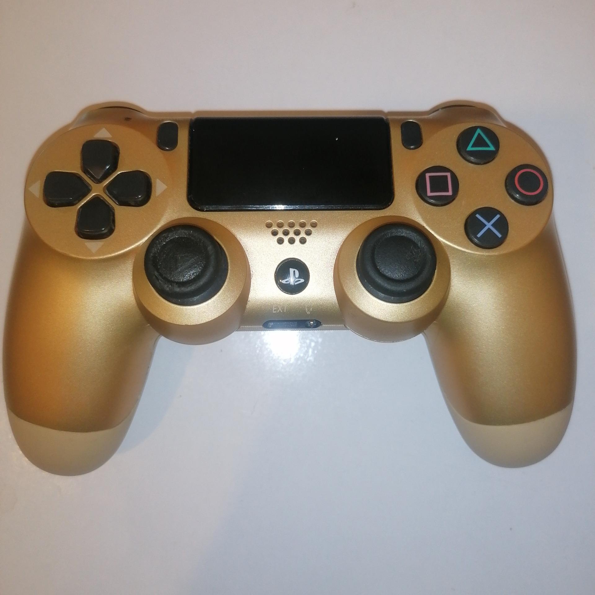 دسته های کپی ps4 رنگ طلایی کد 23