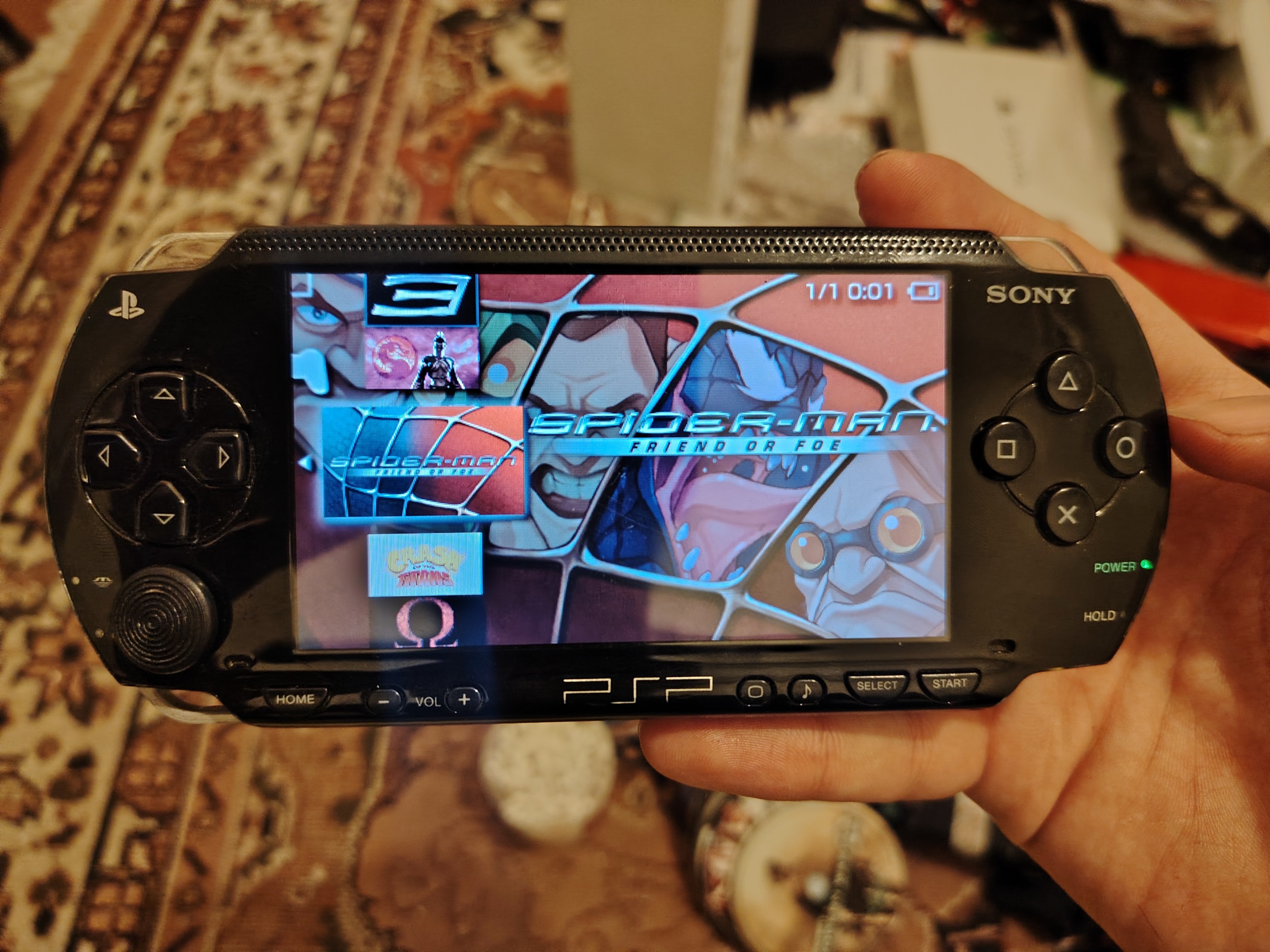 کنسول psp فت 1000 کپی خور