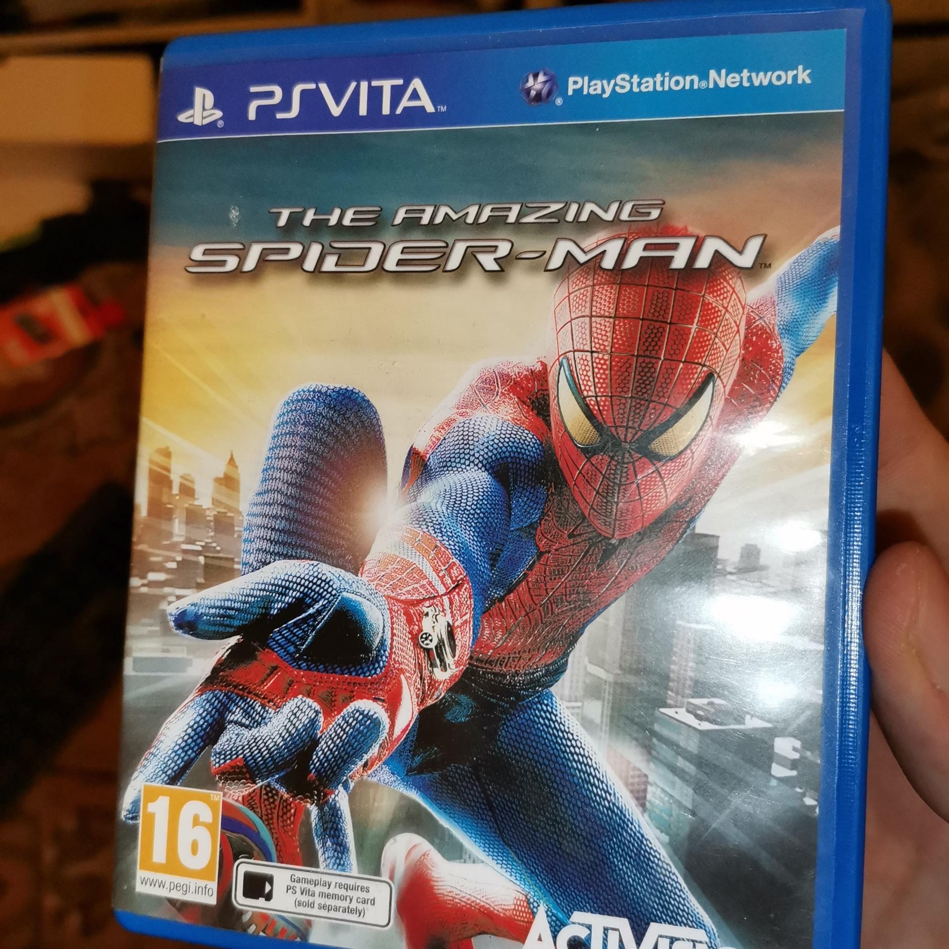 قاب بازی the amazing spider man psvita
