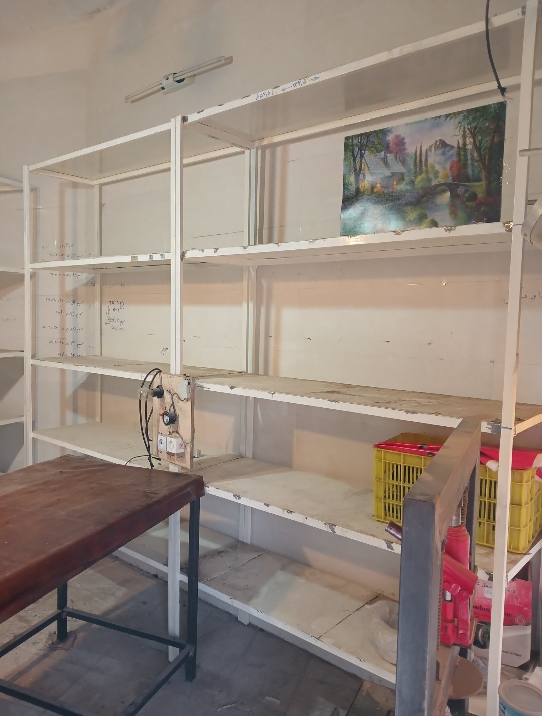 قفسه آهنی سنگین کارگاهی