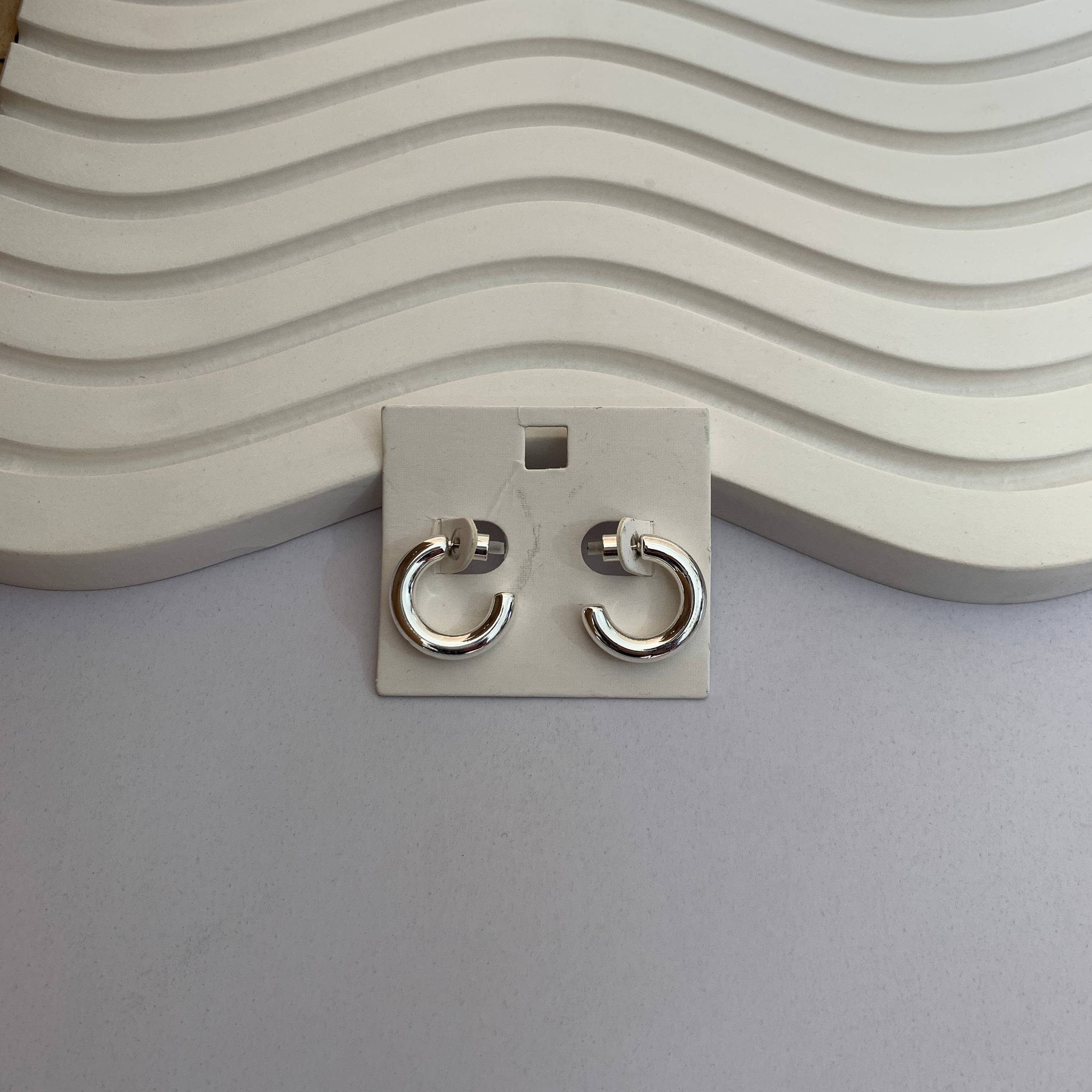 گوشواره استیل میخی