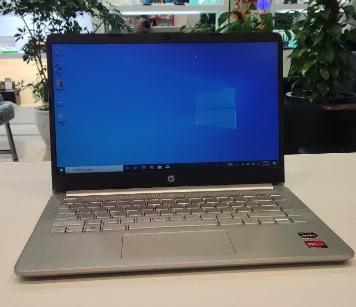 لپ تاپ نقره ای لمسی Hp 14S